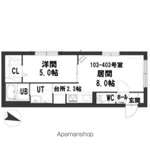 グランメール月寒EASTの間取り写真