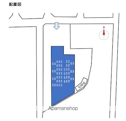 Ｒｅｎｏｔｔａ　Ｔａｋｅｗａｒａ[1LDK/32.92m2]の配置図