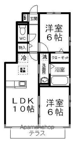 コンフォート プレジオの間取り写真