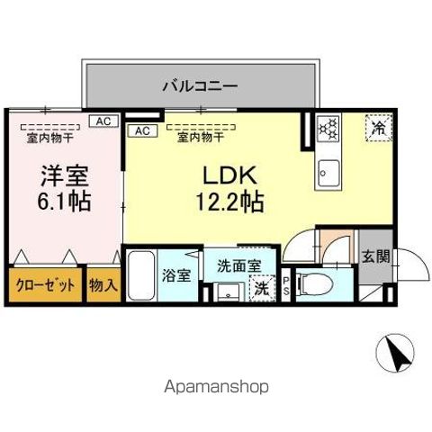 D-ROOM上町の間取り写真