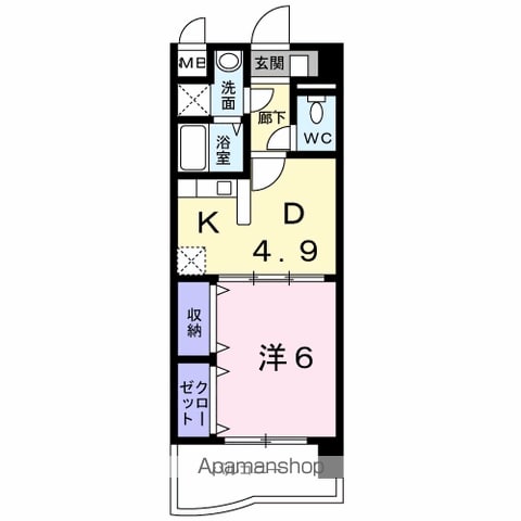 レルベ保田窪の間取り写真