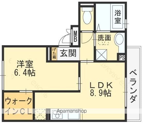 フルリールの間取り写真