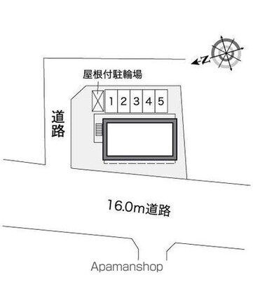 レオパレスＧＡＲＤＥＮ　丘[1K/19.87m2]の配置図