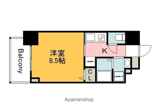 CASSIA河原町平和大通の間取り写真
