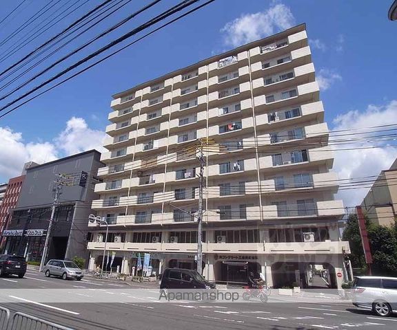 京都四条グランドハイツの外観写真