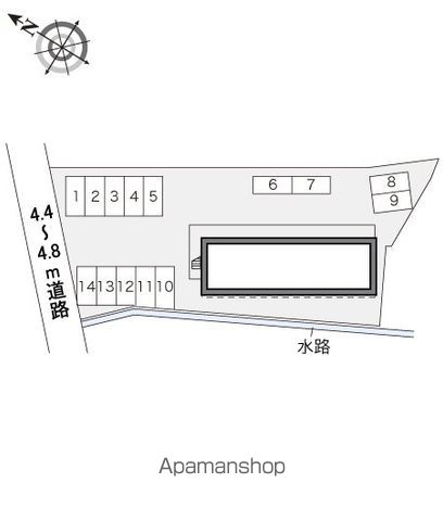 レオパレスエトワール 204 ｜ 山梨県甲斐市西八幡1690（賃貸アパート1K・2階・23.18㎡） その14