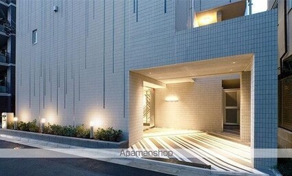 プレミアムキューブＧ市谷甲良町[1K/25.2m2]のエントランス