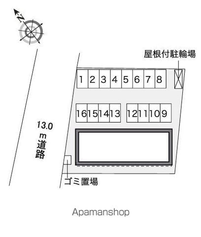 レオパレスサルビア 201 ｜ 千葉県富里市七栄150-2（賃貸アパート1K・2階・28.02㎡） その17