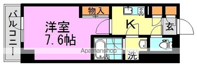 レジディア高円寺の間取り写真