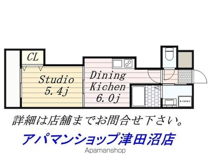 金太郎ヒルズ７０[1DK/27.79m2]の間取図