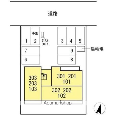 ＢＬＵＥＷＯＲＬＤ 203 ｜ 岐阜県岐阜市雲雀ケ丘54（賃貸アパート1LDK・2階・42.12㎡） その13