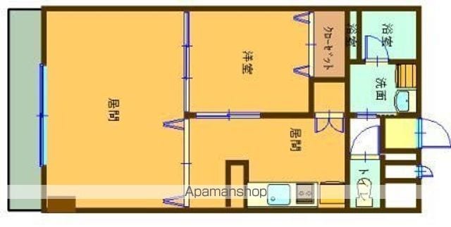 エクセラントメゾンIIの間取り写真