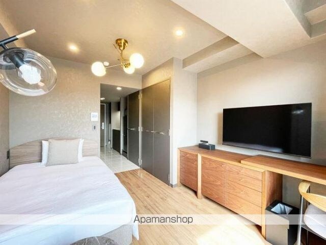 ホテル＆レジデンス六本木　住居[1R/23.4m2]のリビング・居間