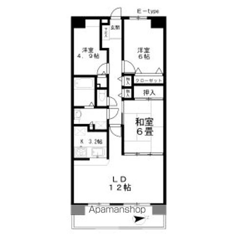 白井ロジュマンの間取り