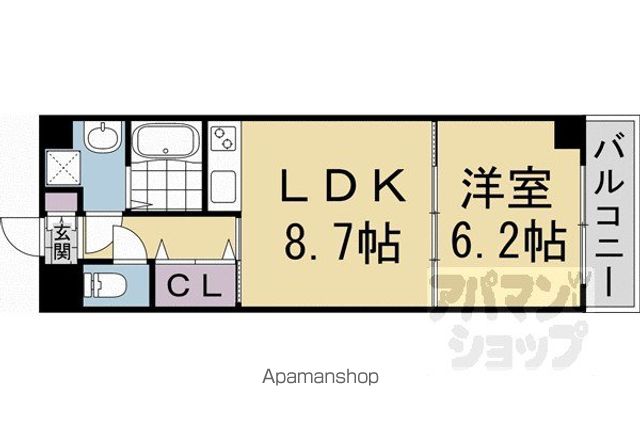 上御所エクセル三宅の間取り写真