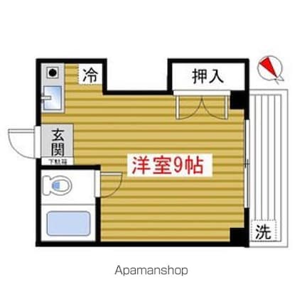 スペース７７[1R/23.14m2]の間取図