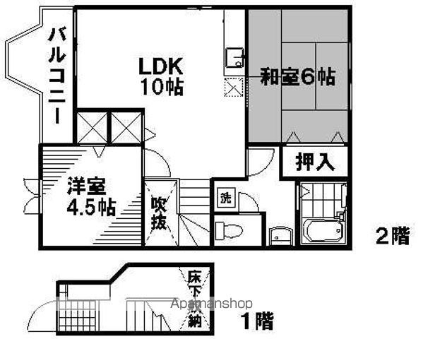 クレストール古谷の間取り写真