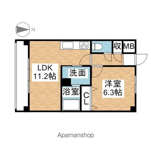 レージュ桜山の間取り写真