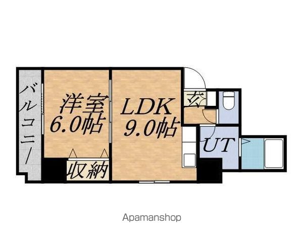 エレガンス円山の間取り写真