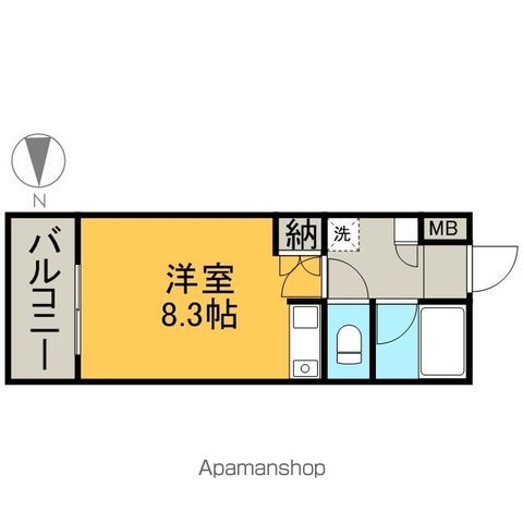 クラージュ474の間取り写真