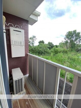 サンライズ・ｋ　Ｂ棟[2LDK/65.64m2]のバルコニー