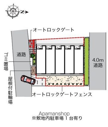 レオネクストＳＨＯＩＮ[1LDK/56.04m2]の配置図