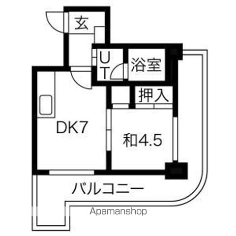 アルファスクエア麻生の間取り写真