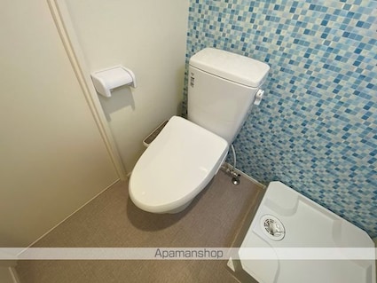 ハーモニーテラス中台[1R/13.17m2]のトイレ
