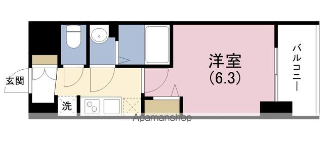ララプレイス大阪福島アビリテの間取り写真