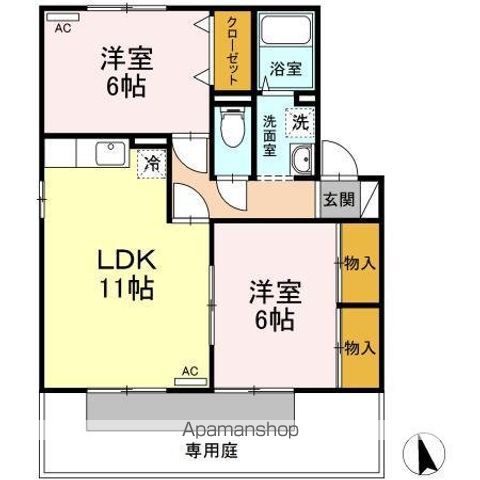 ミキカメディアマンション A棟の間取り写真