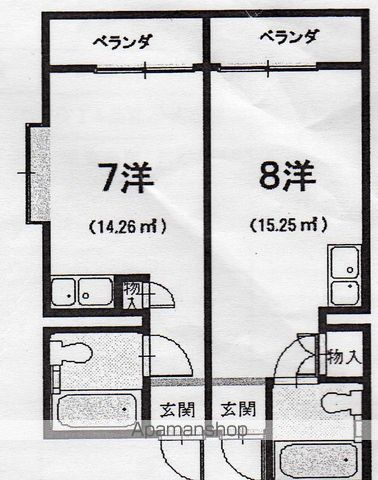 セルシオIの間取り写真