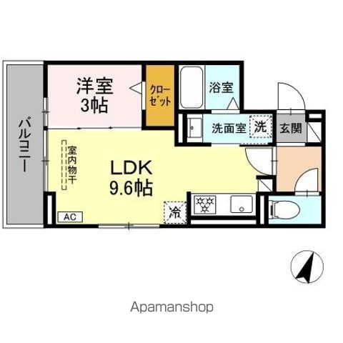 D CREST 藤枝STの間取り写真
