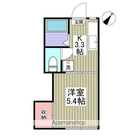サンライズコーポ 幕張本郷IIの間取り写真