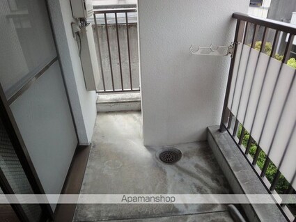 クレスト上町[1K/26.1m2]のバルコニー