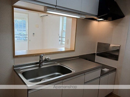 ヒルズ　キザキ　Ａ[2LDK/61.71m2]のキッチン