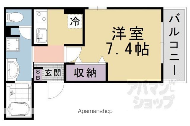 L’ALLURE御幸町の間取り写真