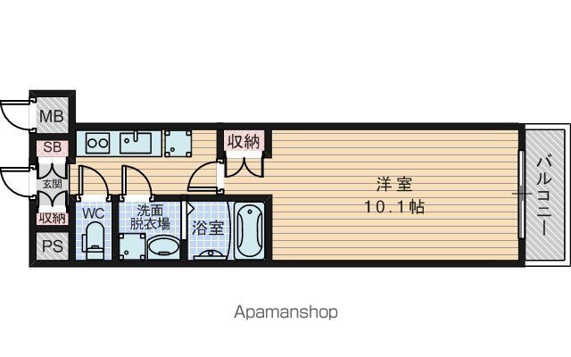 REーBE東三国の間取り写真