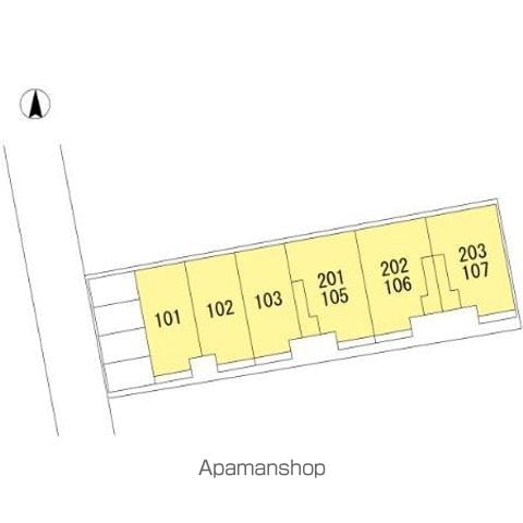 （仮）ＤーＲＯＯＭ高砂７丁目 106 ｜ 東京都葛飾区高砂７丁目115の1部（賃貸アパート2LDK・1階・59.18㎡） その6