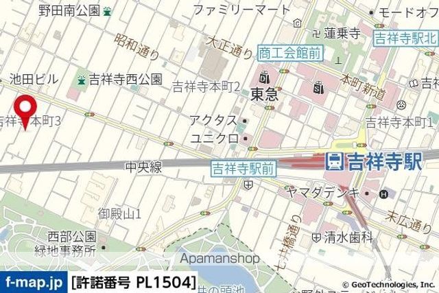 ソルナクレイシア吉祥寺本町の周辺写真