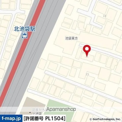 ピアレス上池袋[1K/15.64m2]の周辺