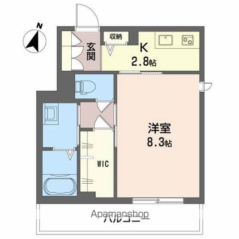 リガーレ中井の間取り写真