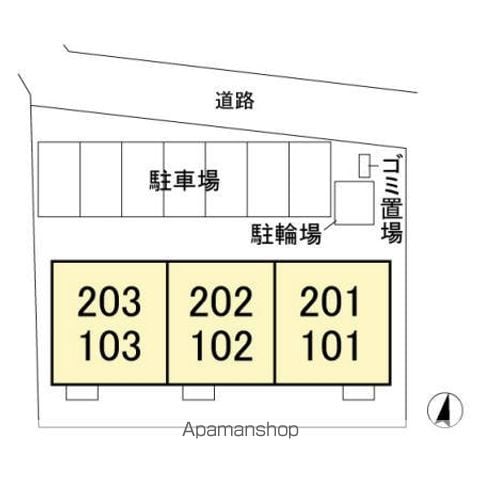 メゾンエミールⅠ 101 ｜ 千葉県千葉市中央区塩田町661-2（賃貸アパート1LDK・1階・45.72㎡） その19