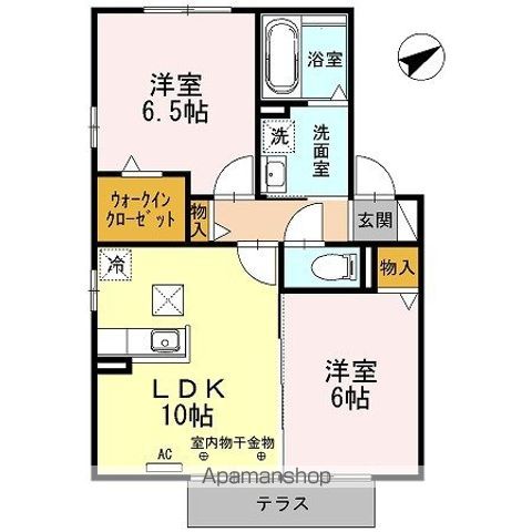 グレイスコートの間取り写真