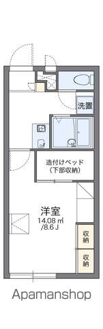 レオパレスウッドの間取り写真