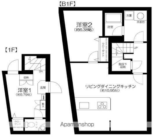 APARTMENT小石川後楽園の間取り写真