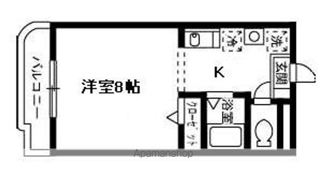マンションフレンドの間取り写真