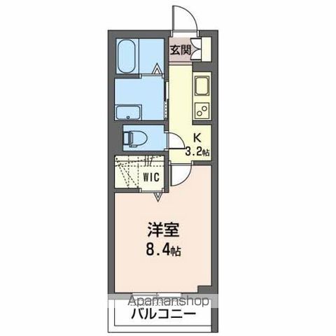 クレールリバーの間取り写真
