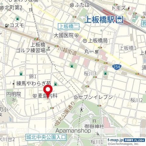 上板橋ダイカンプラザCITYの周辺写真