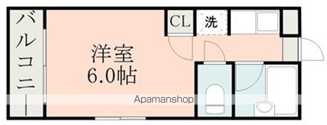 キャッスルマンションの間取り写真
