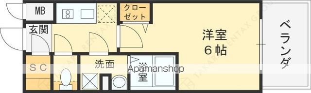 エスリード大阪イーストエッジの間取り写真